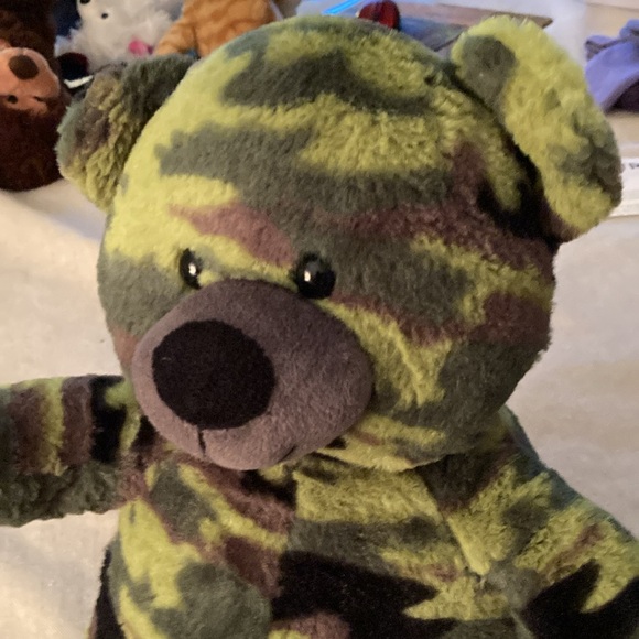 Vintage and rare 2001 Bear Factory Camo Military bear - Picture 6 of 10